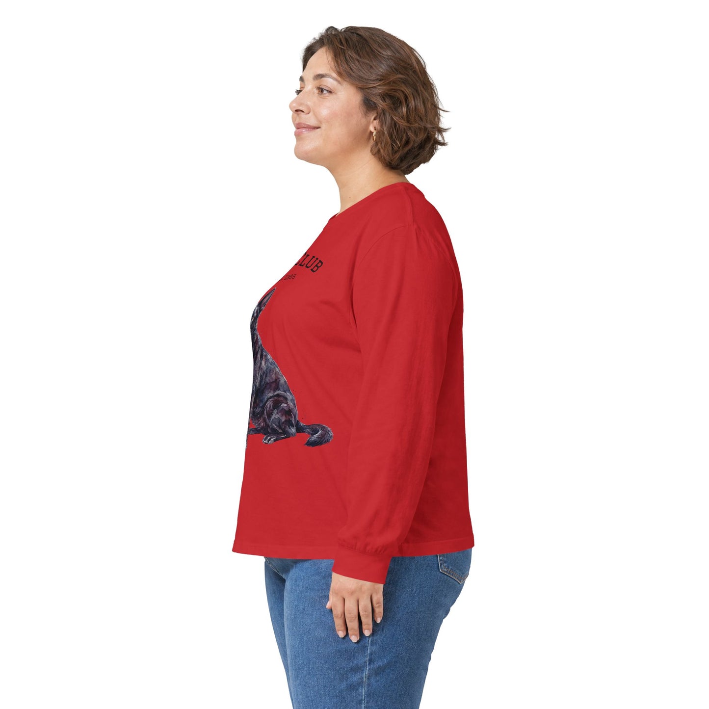 GSD Club Long Sleeve Tee — German Shepherd Graphic Shirt