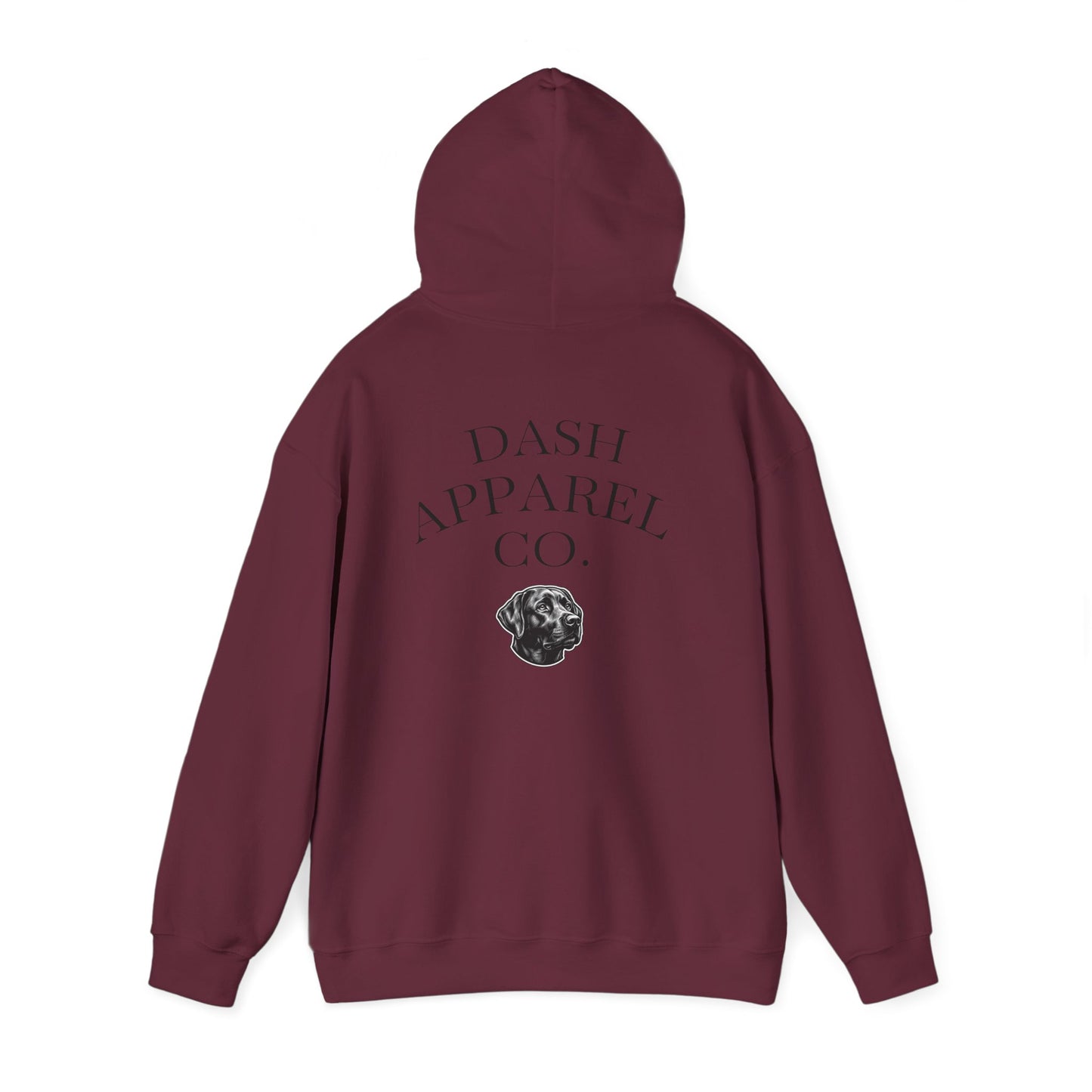 Dog Portrait Hoodie – Watercolor Labrador Graphic Sweatshirt