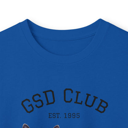GSD Club Long Sleeve Tee — German Shepherd Graphic Shirt