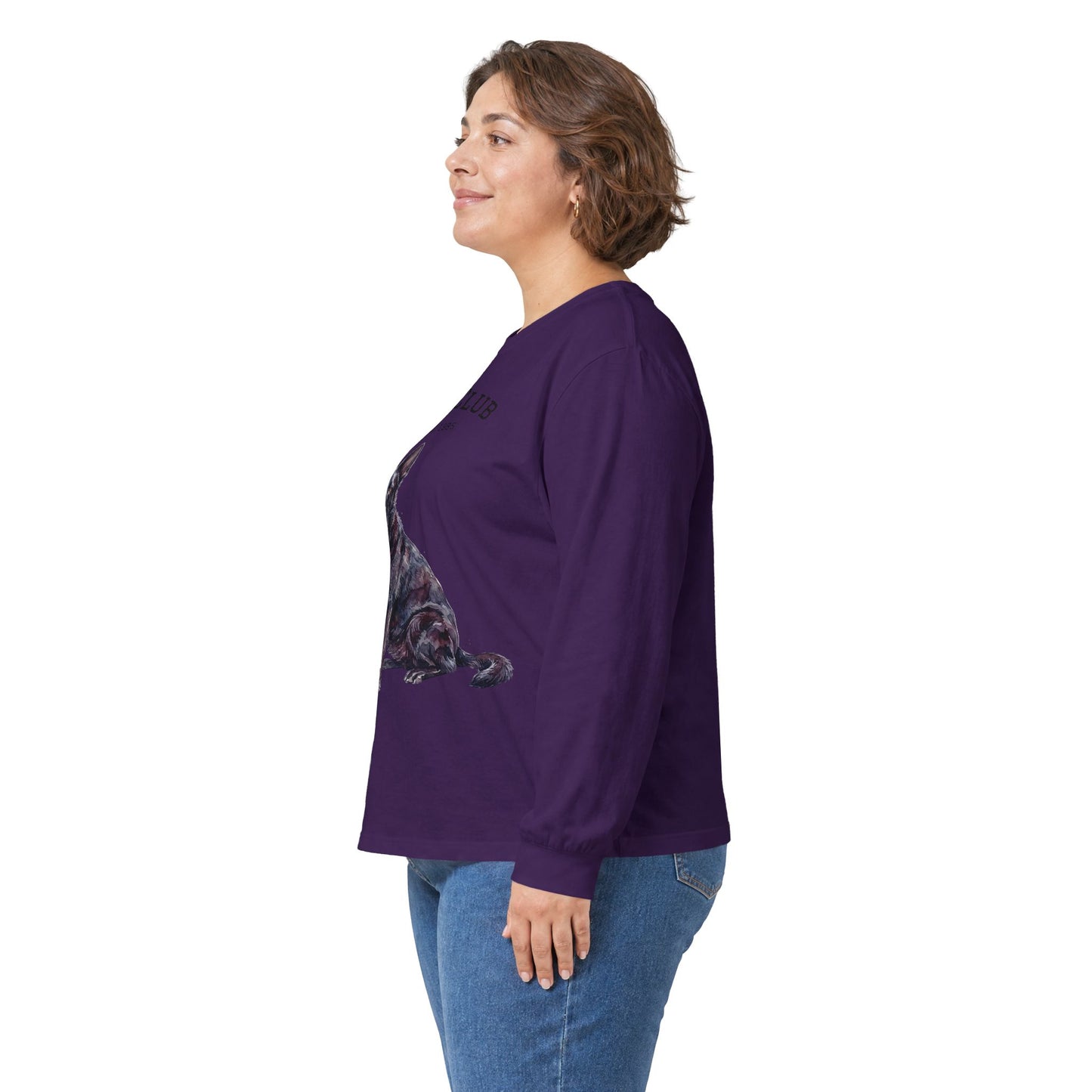 GSD Club Long Sleeve Tee — German Shepherd Graphic Shirt