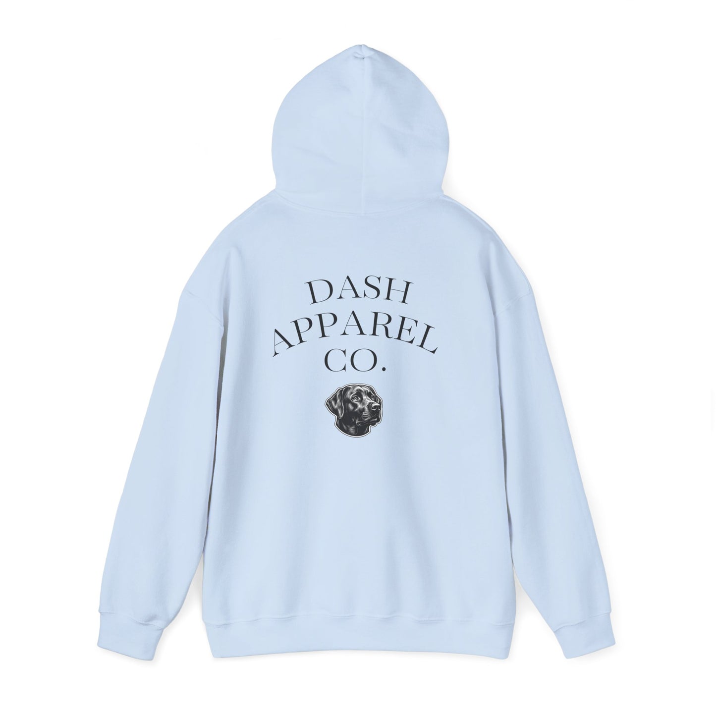 Dog Portrait Hoodie – Watercolor Labrador Graphic Sweatshirt