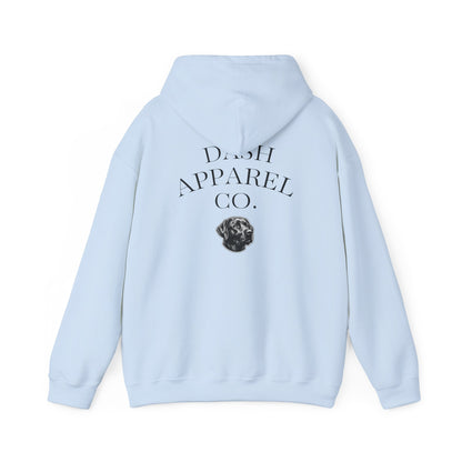 Dog Portrait Hoodie – Watercolor Labrador Graphic Sweatshirt