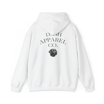 Dog Portrait Hoodie – Watercolor Labrador Graphic Sweatshirt