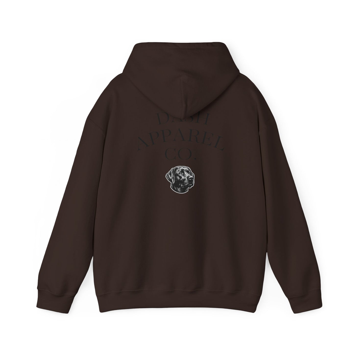 Dog Portrait Hoodie – Watercolor Labrador Graphic Sweatshirt