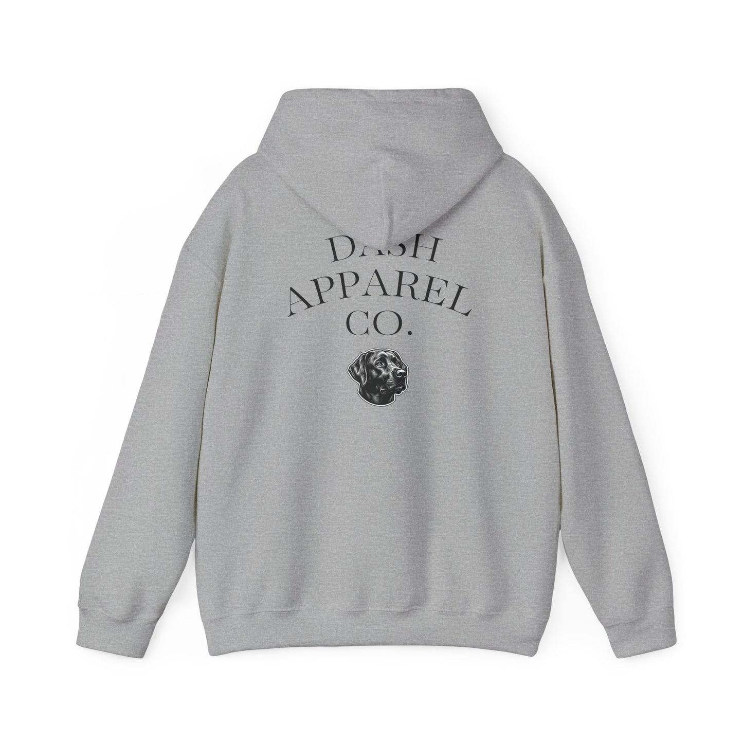 Dog Portrait Hoodie – Watercolor Labrador Graphic Sweatshirt