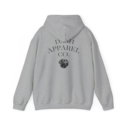 Dog Portrait Hoodie – Watercolor Labrador Graphic Sweatshirt