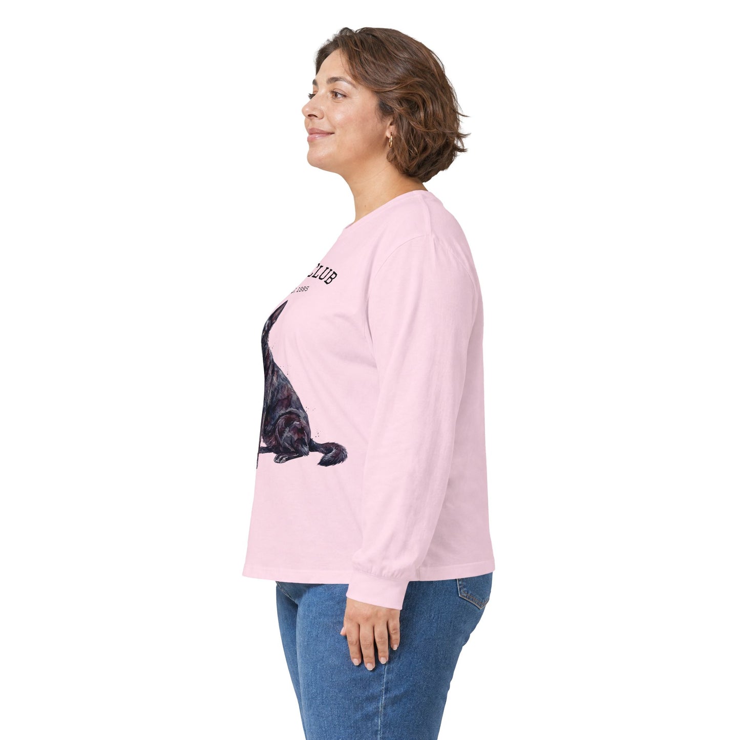 GSD Club Long Sleeve Tee — German Shepherd Graphic Shirt