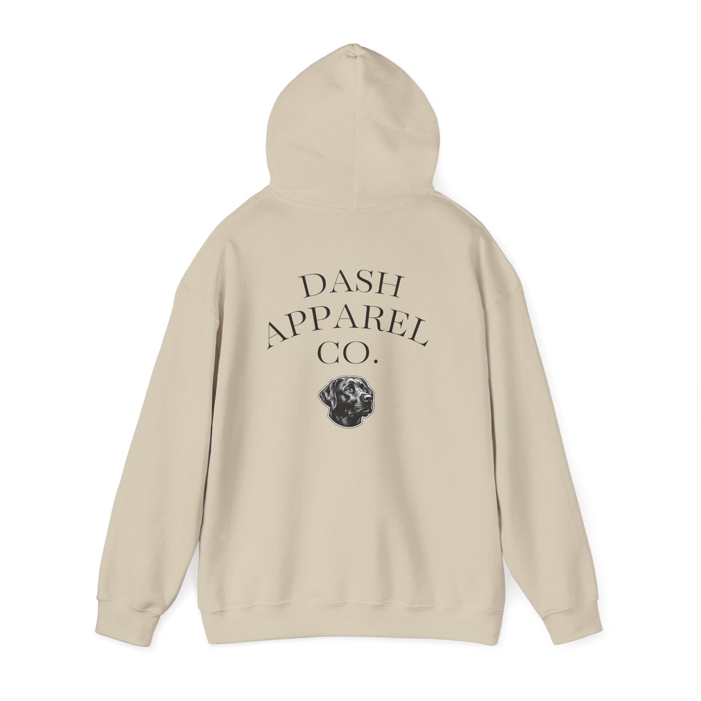 Dog Portrait Hoodie – Watercolor Labrador Graphic Sweatshirt
