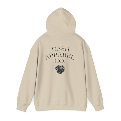 Dog Portrait Hoodie – Watercolor Labrador Graphic Sweatshirt