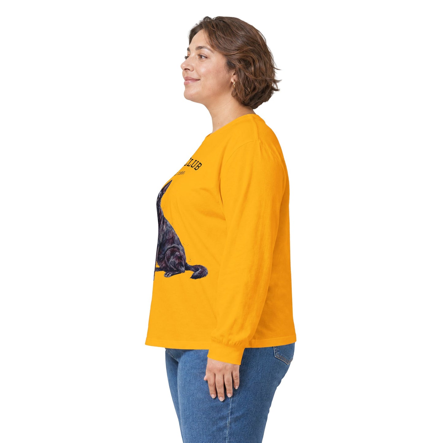 GSD Club Long Sleeve Tee — German Shepherd Graphic Shirt