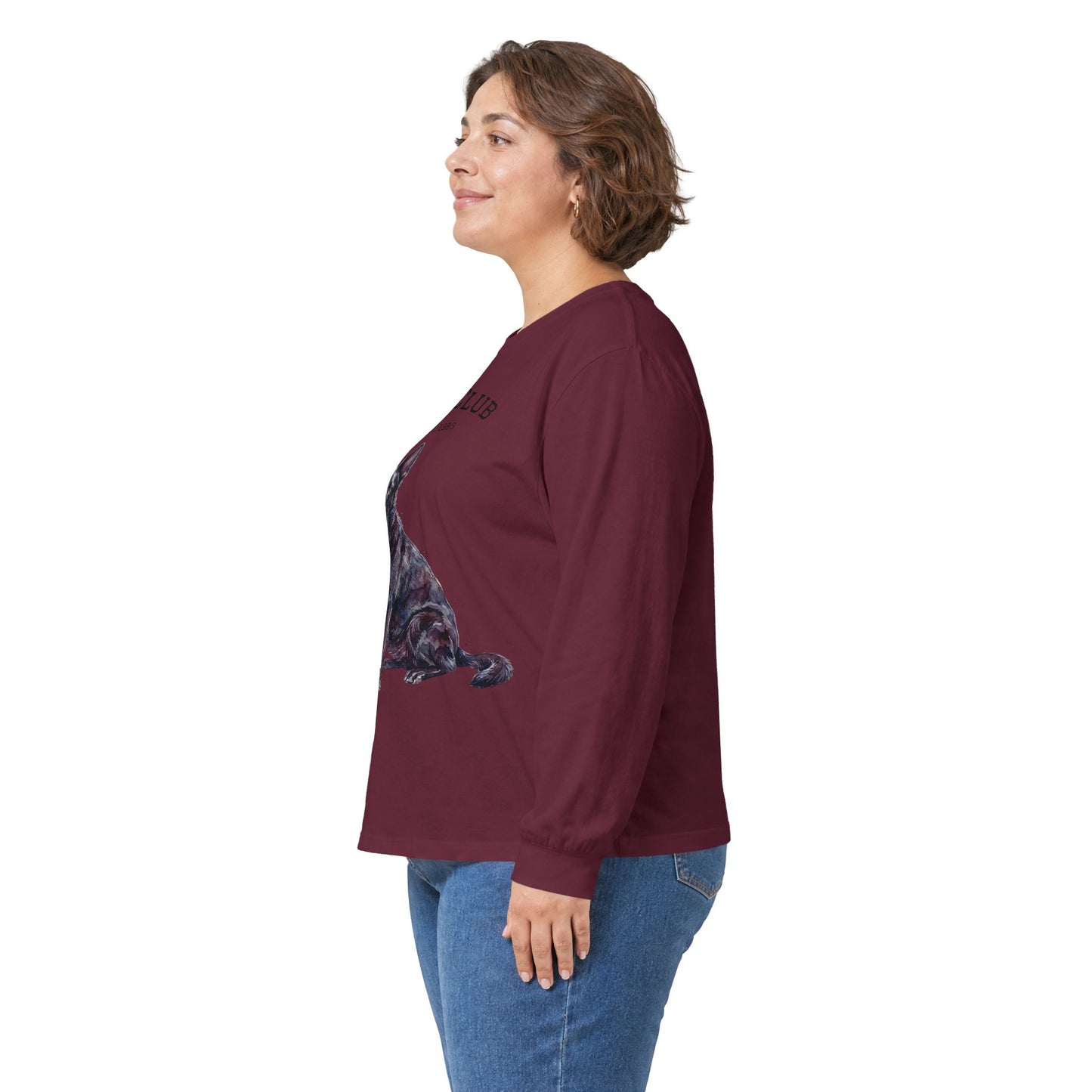 GSD Club Long Sleeve Tee — German Shepherd Graphic Shirt