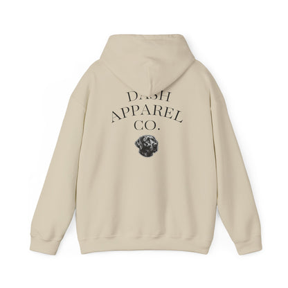 Dog Portrait Hoodie – Watercolor Labrador Graphic Sweatshirt