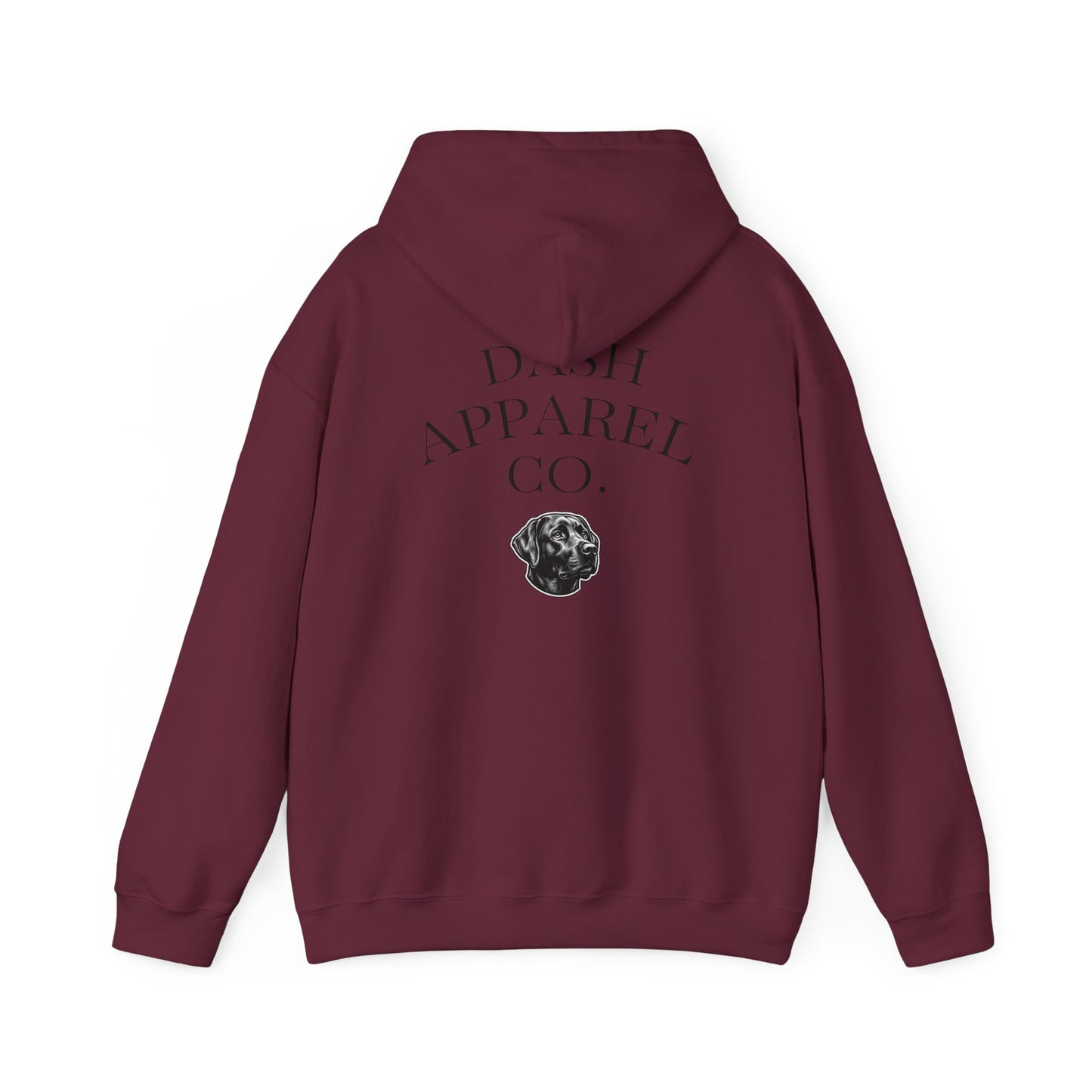 Dog Portrait Hoodie – Watercolor Labrador Graphic Sweatshirt