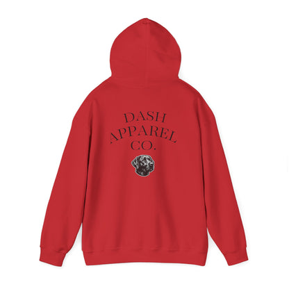 Dog Portrait Hoodie – Watercolor Labrador Graphic Sweatshirt