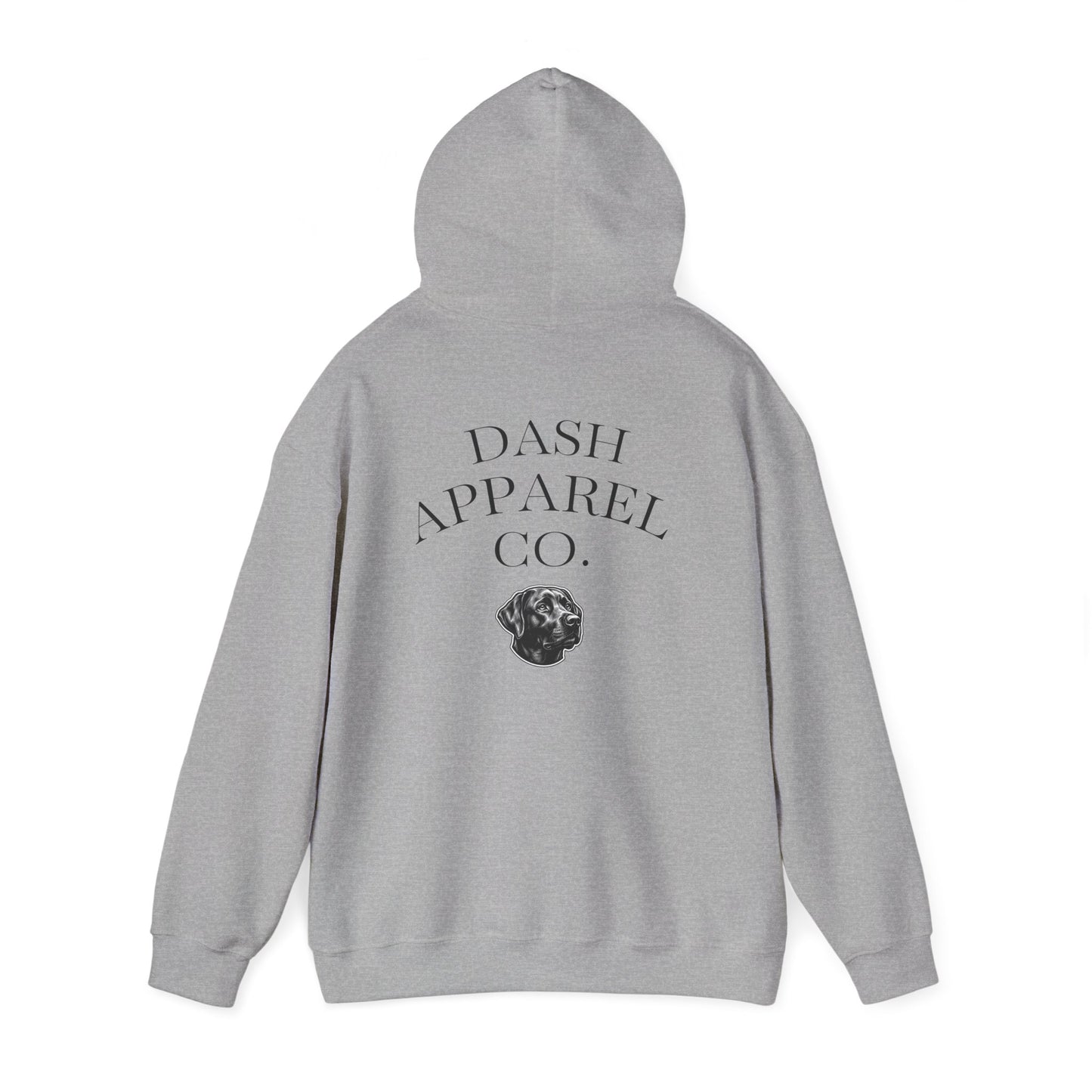 Dog Portrait Hoodie – Watercolor Labrador Graphic Sweatshirt