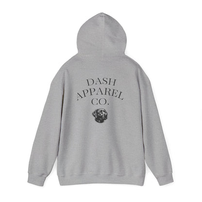 Dog Portrait Hoodie – Watercolor Labrador Graphic Sweatshirt