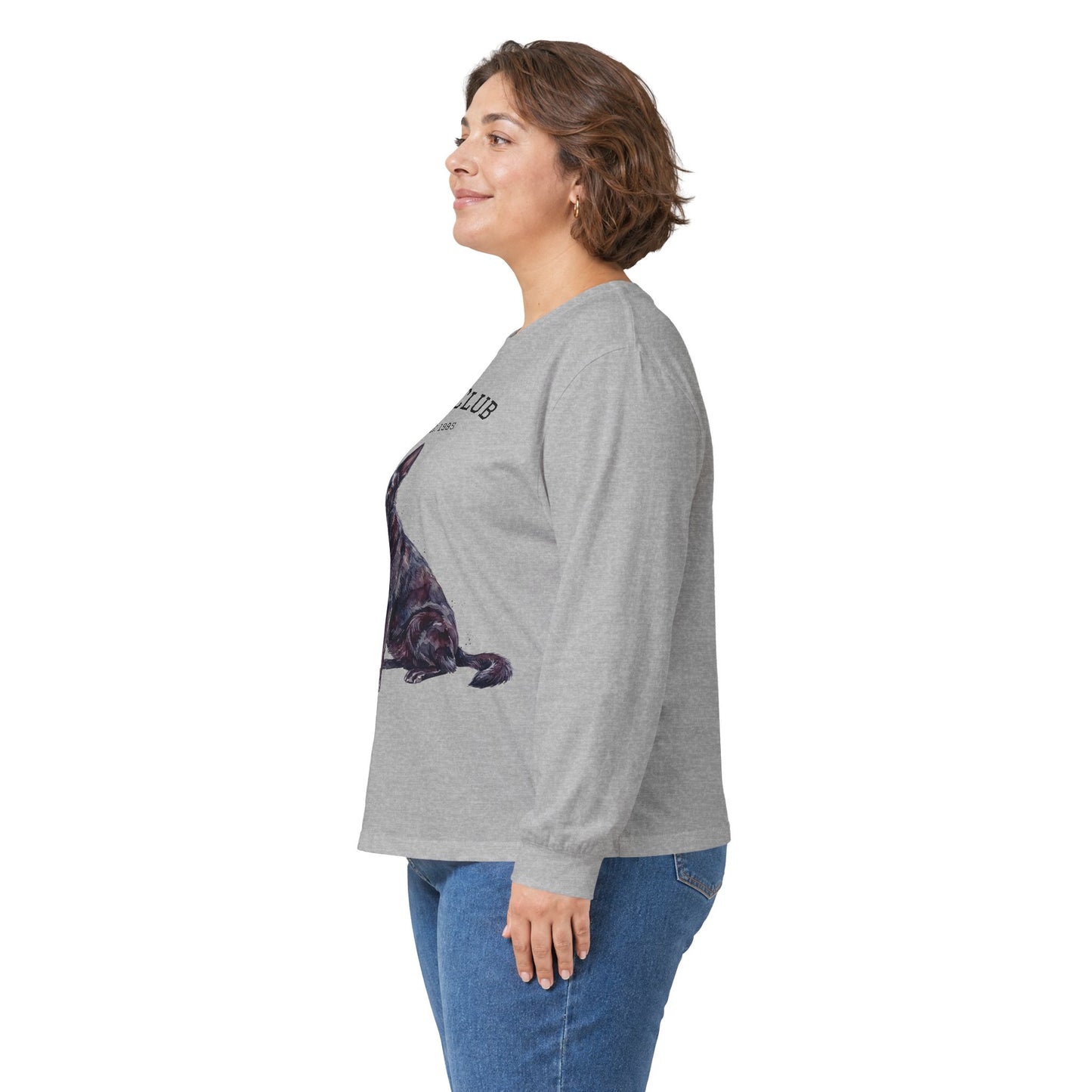 GSD Club Long Sleeve Tee — German Shepherd Graphic Shirt