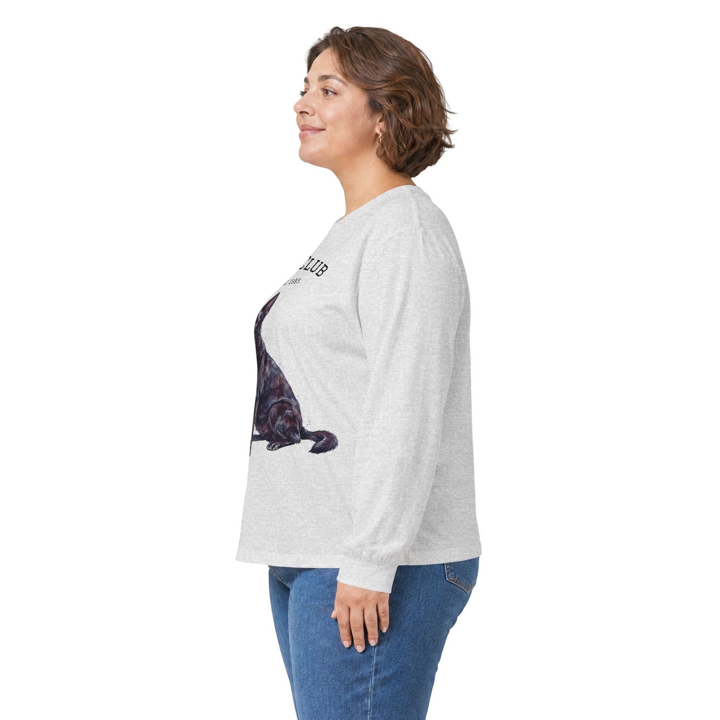 GSD Club Long Sleeve Tee — German Shepherd Graphic Shirt