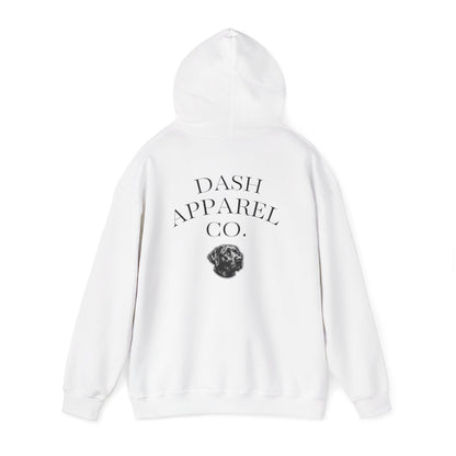 Dog Portrait Hoodie – Watercolor Labrador Graphic Sweatshirt