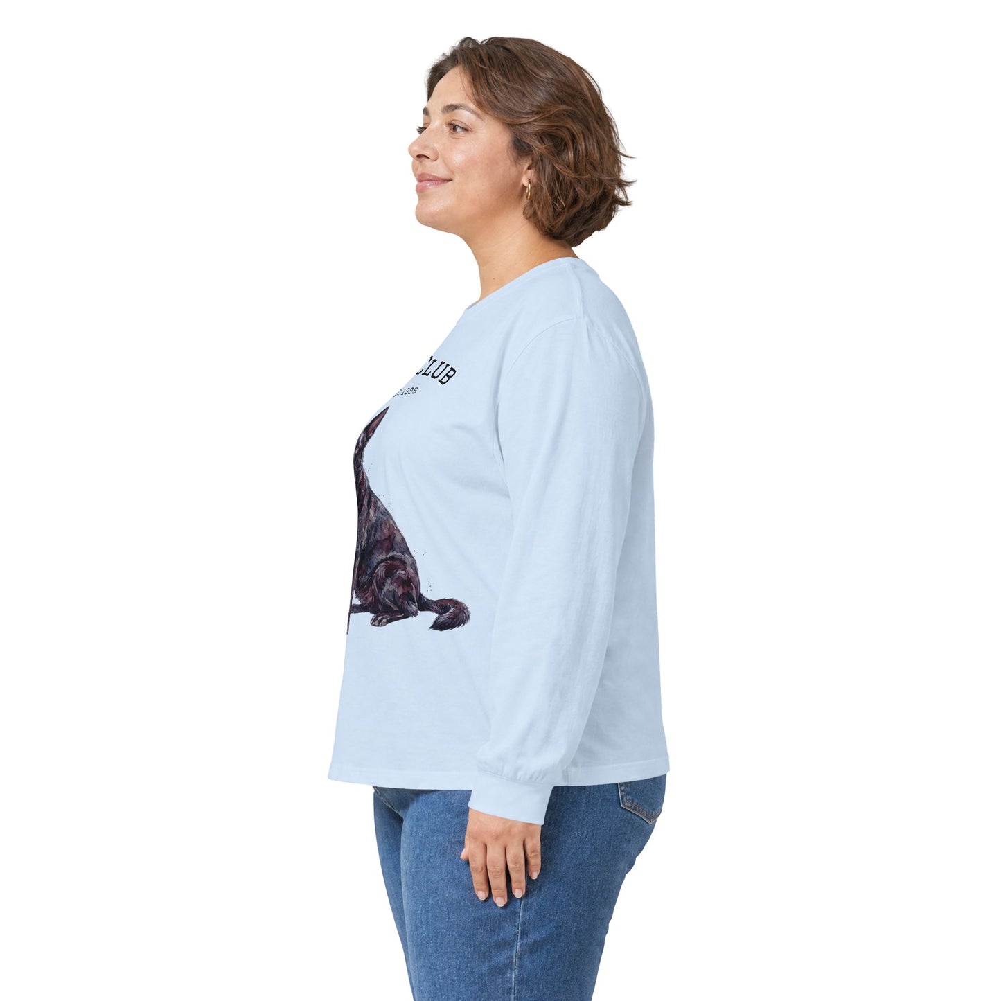 GSD Club Long Sleeve Tee — German Shepherd Graphic Shirt